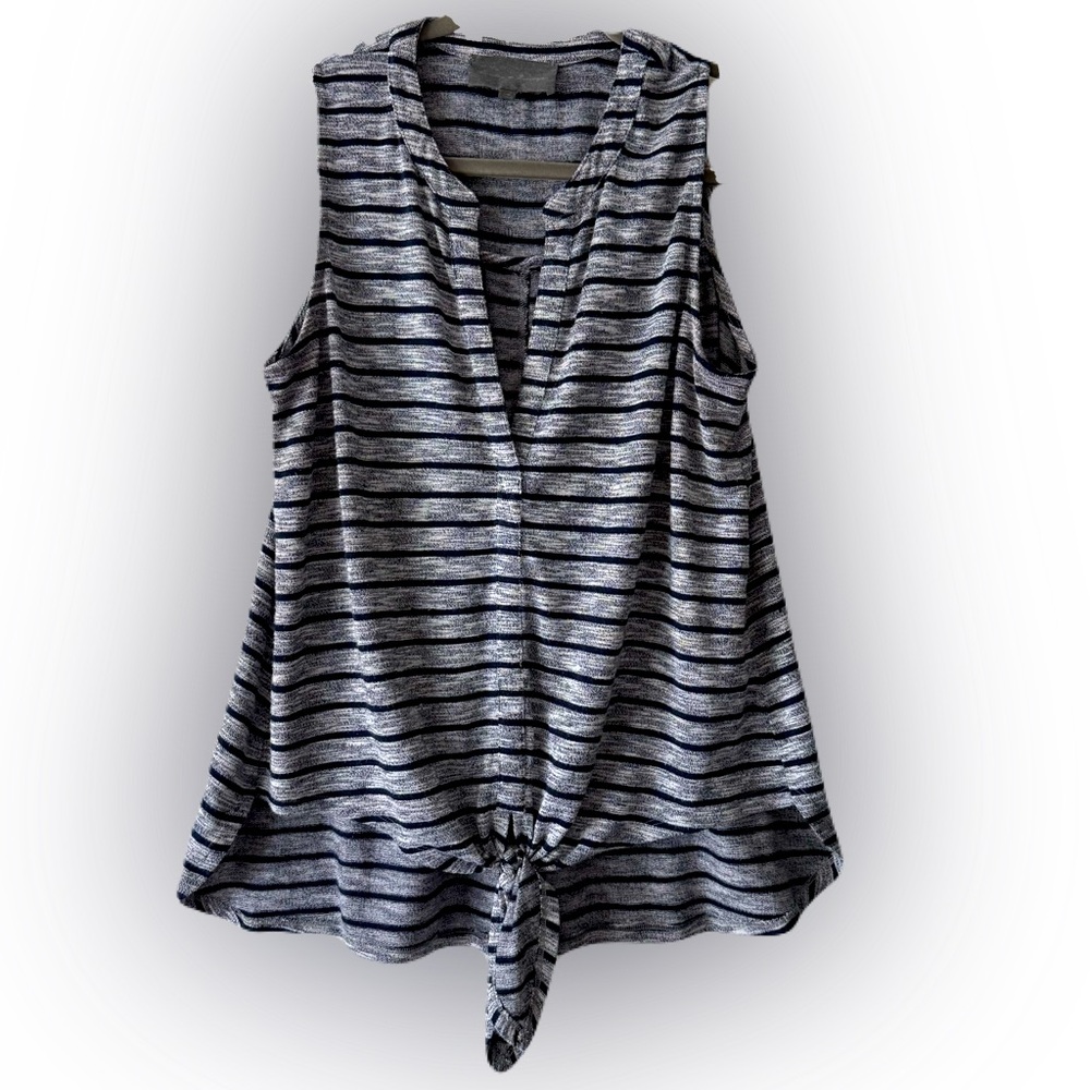 Striped Sleeveless Top